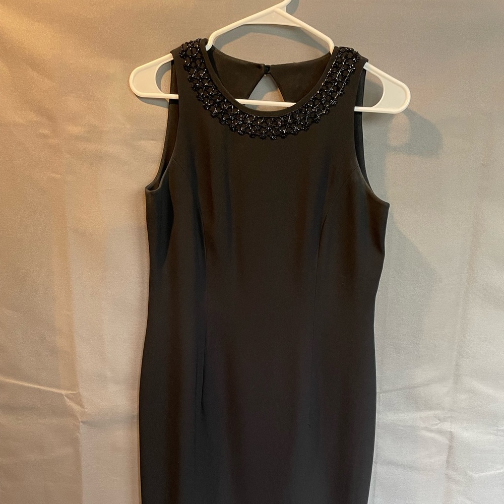 Liz Claiborne Black Beaded Dress